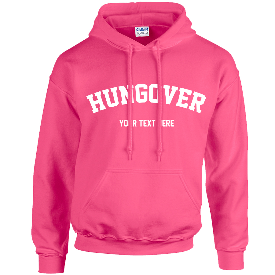 Hungover Hoodie (Personalise Me) - Fresh Prints | Specialising in ...