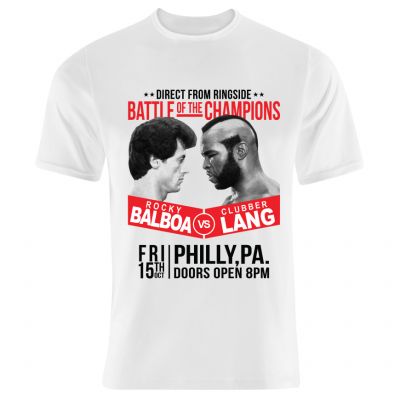 Balboa v Clubber Lane -Battle Of The Champions T-Shirt