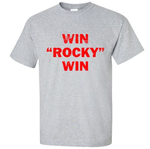 Win Rocky Win T-Shirt - Fresh Prints | Specialising in Design, Print ...