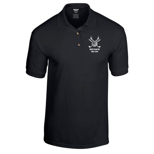 Golf Stag T-Shirt Polo (Personalise Me) - Fresh Prints | Specialising ...