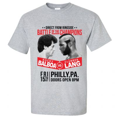 Balboa v Clubber Lane -Battle Of The Champions T-Shirt 2